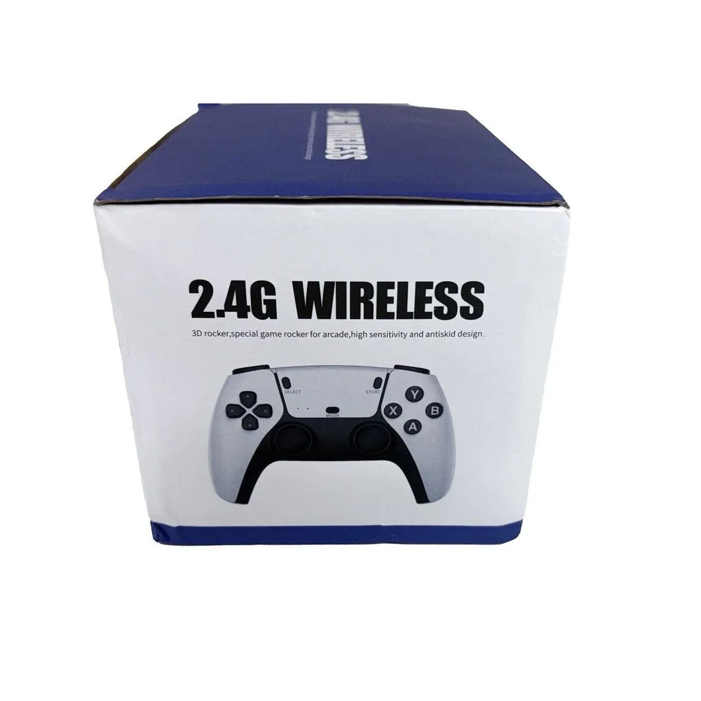 SJGAM M15 Plus Retro Video Game Console 4K HDMI Gaming Wireless 2 Controllers